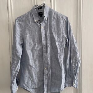 J crew men’s XS linen shirt
